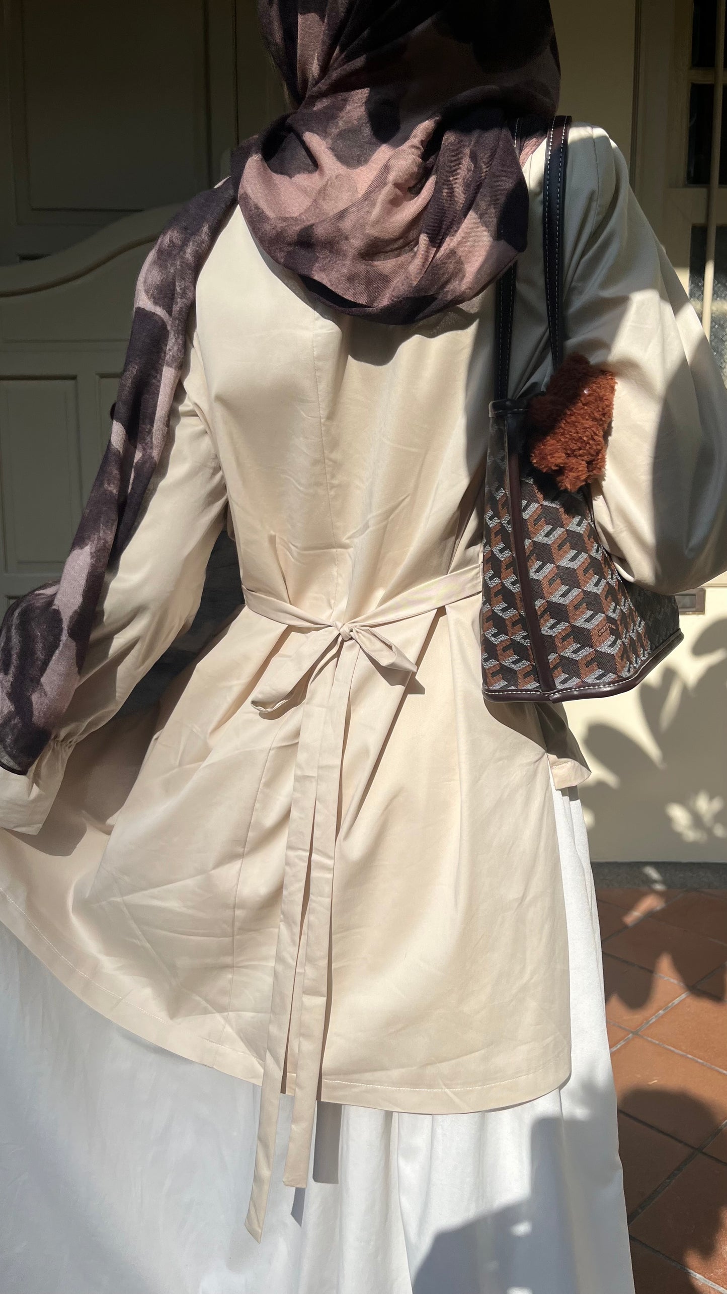 First Fold Blouse Creme Haze
