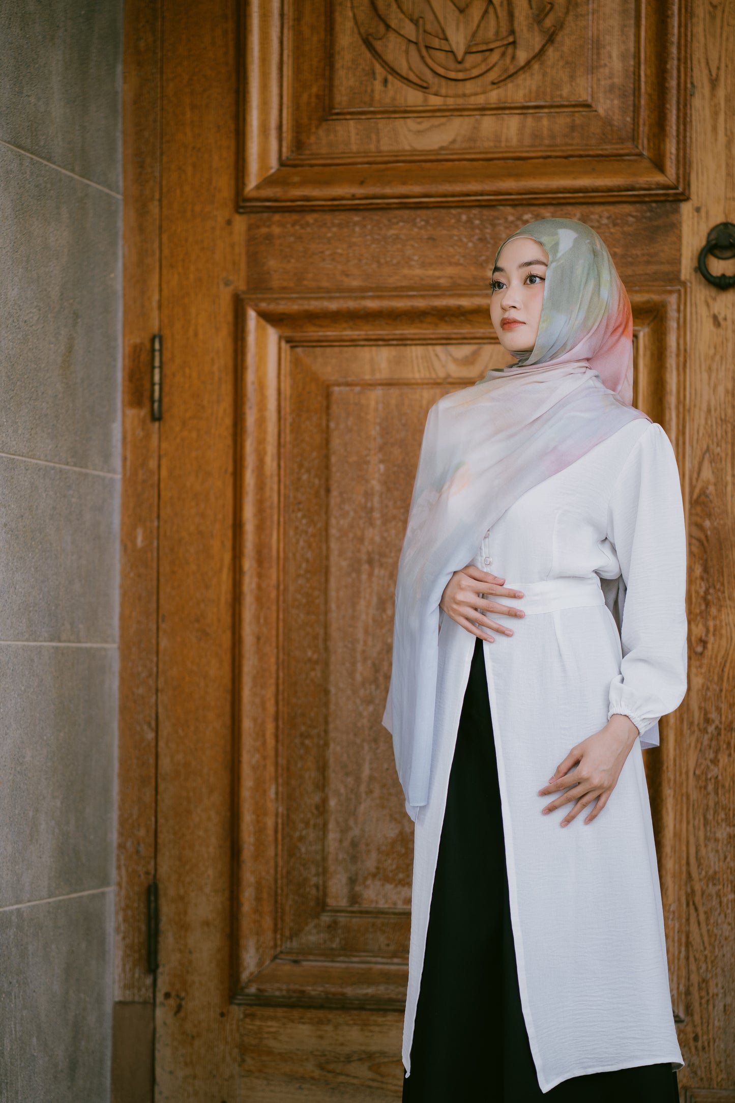 Nour Korean Chiffon