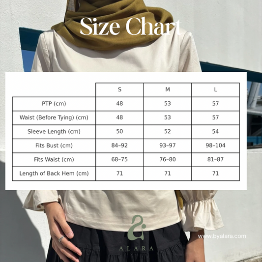 First Fold Blouse Creme Haze