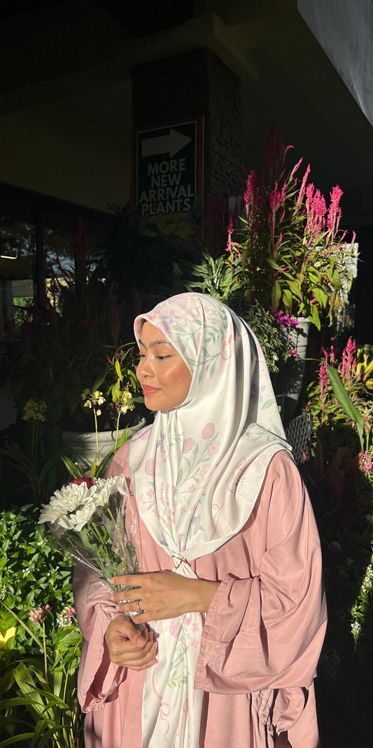 Soft Pink Ribbon Bawal