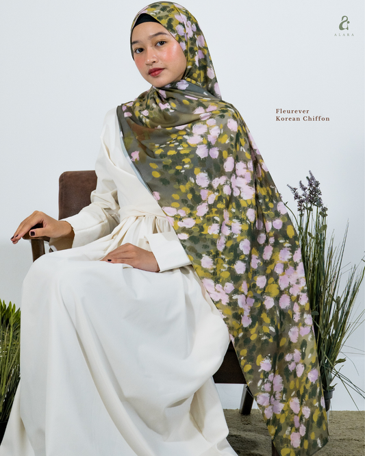 Fleurever Korean Chiffon