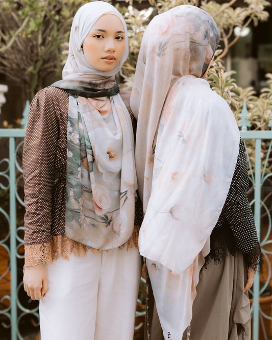 Ashen Bloom Modal/Chiffon