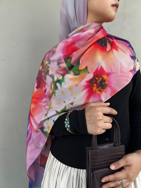 Garden Fever Diamond Chiffon