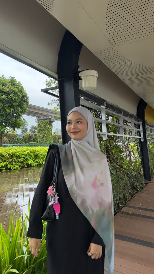 Soft Flora Korean Chiffon ( Preorder)