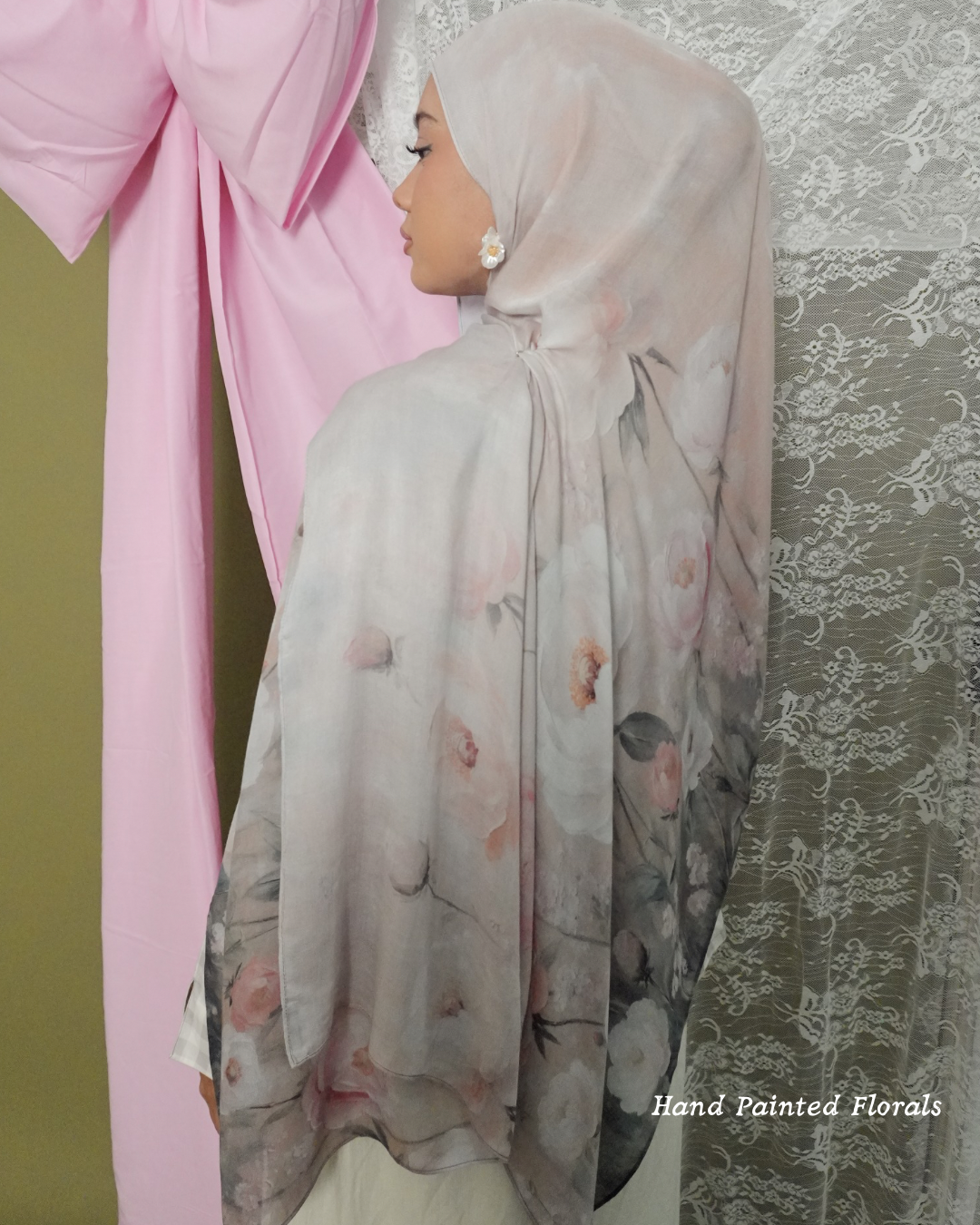 Ashen Bloom Modal/Chiffon