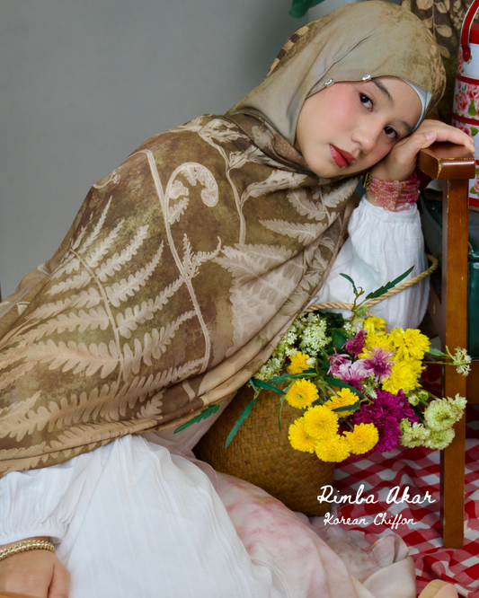 Rimba Akar Korean Chiffon