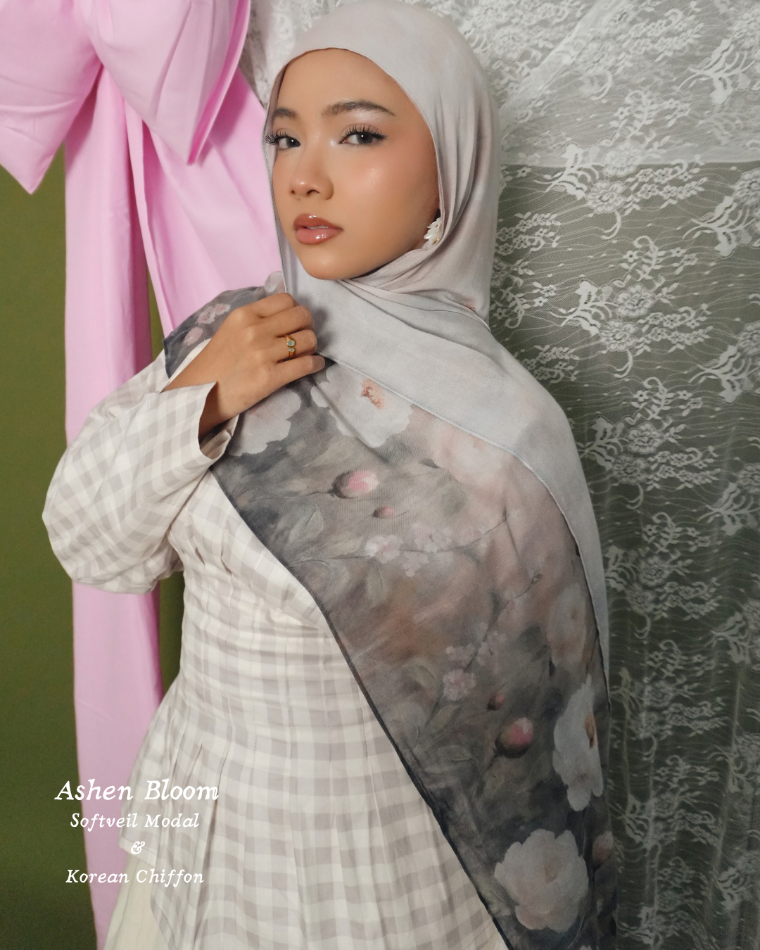 Ashen Bloom Modal/Chiffon