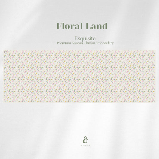 Exquisite Floral Land Sulam  (10 in stock)