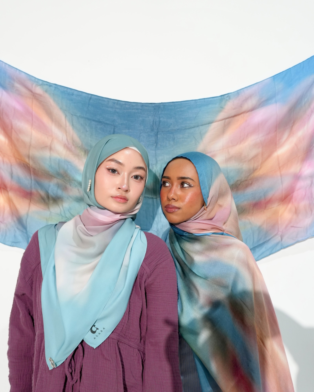 Light Between Blues ( Korean Chiffon)